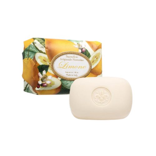 Citrom illatú olasz dekor szappan díszcsomagolásban 200 g