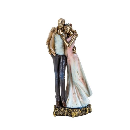 Szobor szerelmespár 27cm