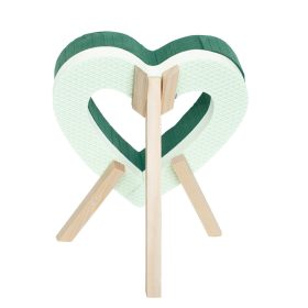 Lyukas szív oázis 52 cm tűzőhab lábakkal