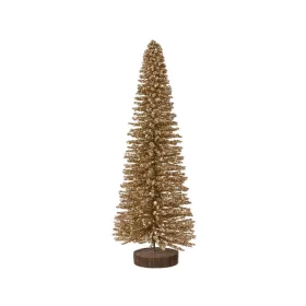 Arany csillámos bambusz karácsonyfa – 60 cm