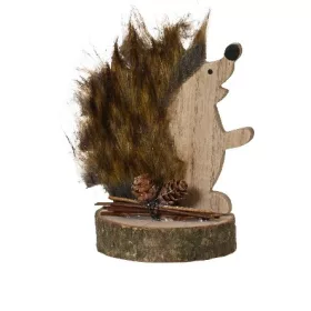 Dekoratív fa sün figura – FSC Mix 70%, 12 cm