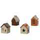 Porcelán házikó – 8,2 cm 4 féle, választható/db