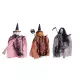 Dekor halloween  figura lepelruha  27cm választható