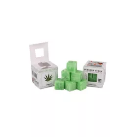 Viasz kocka illatos 3x3x3cm cannabis S/8