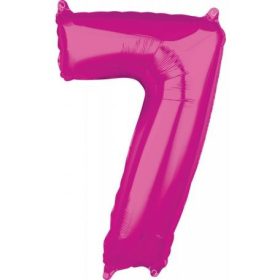   Lufi fólia színes 7-es 84x47 cm arany,kék,ezüst vagy rózsaszín