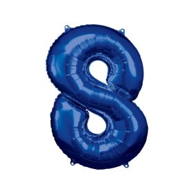   Lufi fólia színes 8-as 81x54 cm arany,ezüst,kék vagy rózsaszín