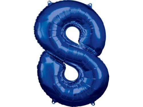 Lufi fólia színes 8-as 81x54 cm arany,ezüst,kék vagy rózsaszín