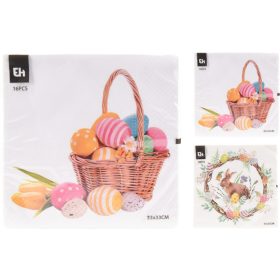 Húsvéti szalvéta 33x33cm 16db/cs 2 féle, választható