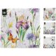 Tavaszi virágcsokros szalvéta 33x33cm 16db/cs