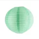 Lampion gömb 20cm menta