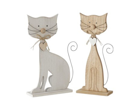 Macska figura 2 féle 31cm választható