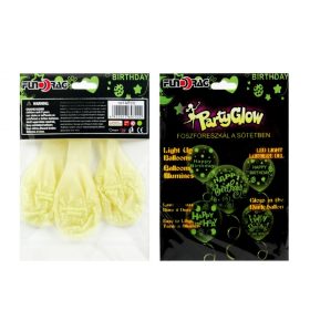 Lufi fluoreszkáló Boldog Szülinapot 3db 