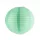 lampion gömb 25 cm menta