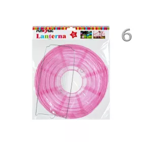 Lampion gömb 25cm rózsaszín