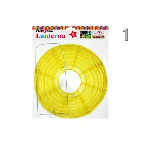 Lampion gömb 25cm sárga 
