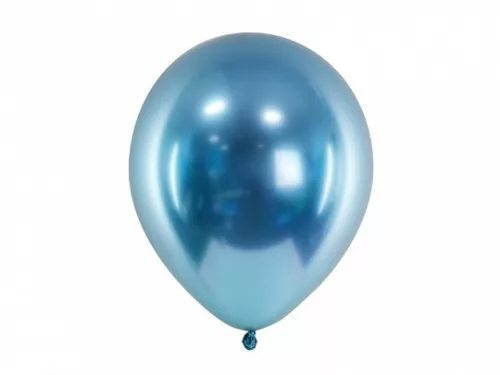 Lufi kék metál 4db 30cm