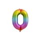 Fólia lufi színes 0-ás 105cm