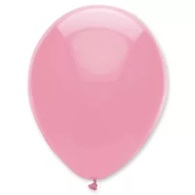 Latex lufi pasztel rózsaszín 30 cm 8db/csomag