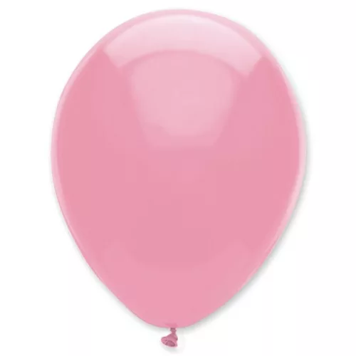 Latex lufi pasztel rózsaszín 30 cm 8db/csomag