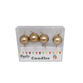 Gyeryta gömb arany 4db/csomag