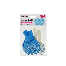 Latex lufi felhős kék vagy fehér  5db 30cm