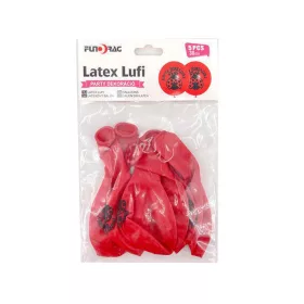 Latex lufi katicás 5db 30cm