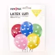 Latex lufi pillangós vegyes színben 5db 30cm