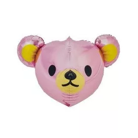 Fólia lufi maci rózsaszín 59cm
