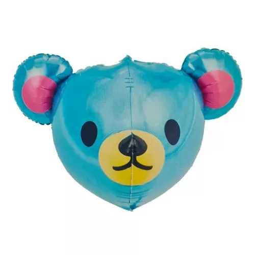 Fólia lufi maci kék  59cm
