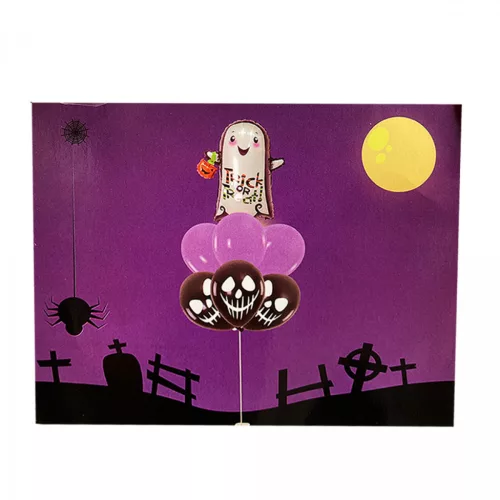 Halloween lufiszett szellem 7db-os