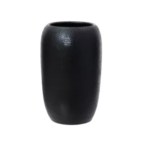 Dekorációs váza terrakotta, fekete – 19×19×30 cm
