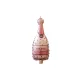 Gyertya pezsgős rosegold Boldog születésnapot 15,5cm