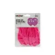 Latex lufi gyöngyház pink 8db-os