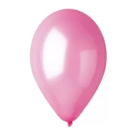 Latex lufi gyöngyház rózsaszín 8db-os 30 cm
