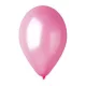 Latex lufi gyöngyház rózsaszín 8db-os 30 cm