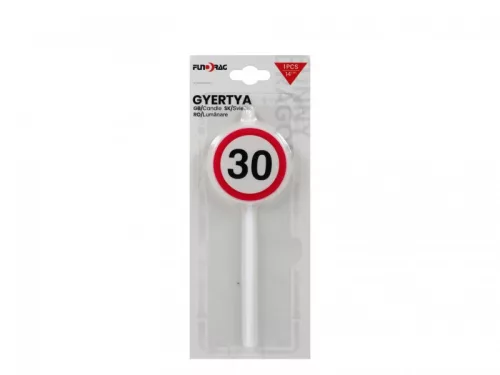 Tortagyertya 30-as 14cm