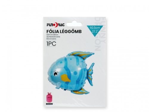 Lufi fólia hal kék 60,5cm 