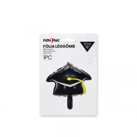 Fólia lufi ballagó sapka 37cm 