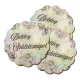 Nyomtatott fa tábla - Virágos tábla - Boldog születésnapot/db