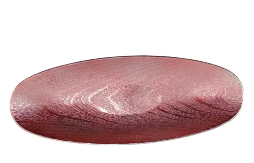 Dekor tálca ovál eres pink 40,5cm