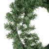 Műfenyő koszorú, zöld, 50x13 cm, beltéri