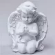 Angyal térdelő 16 cm  fiú