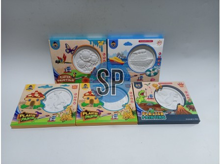 Gipsz készítő készlet 6 féle választható