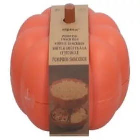   Sütőtök formájú snackdoboz, átmérő 25 cm  × 16 cm, 350 g