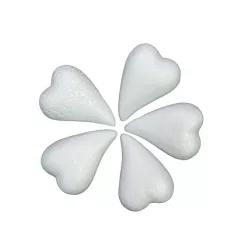Hungarocell szív 7,5cm 10db/cs