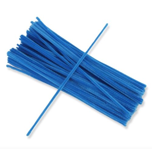 Zsenilia drót 100db/cs - világos kék