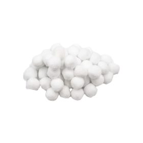 Fehér pompon 2cm 100db/cs