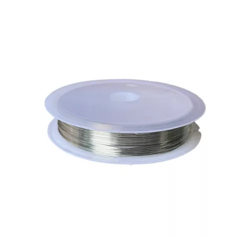 Dekordrót ezüst 0,4mm x 8m