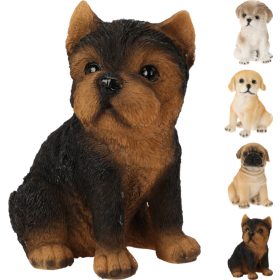 Kerámia kutya figura 14cm 4 féle, választható/ db 