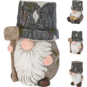   Virágtartó kalapos törpe szobor 3 féle választható / db